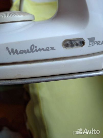 Утюг moulinex и утюг СССР