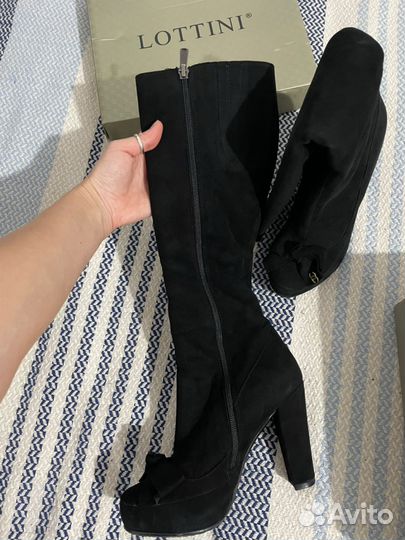 Ботильоны кожа зимние 38