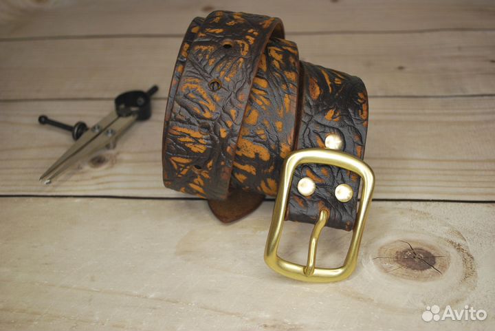 Ремень мужской натуральная кожа