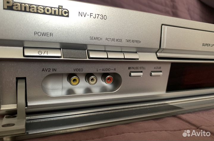 Видеомагнитофон panasonic hi fi стерео fj730