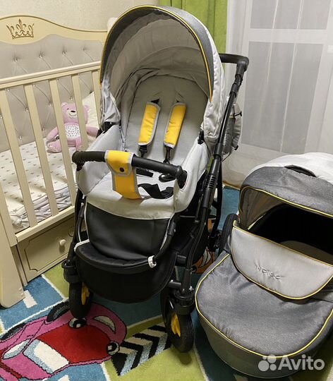 Детская коляска indigo 2 в 1