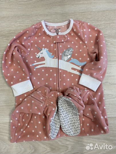 Флисовый комбинезон carters 18