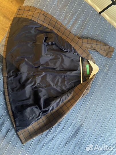 Пиджак benetton в клетку