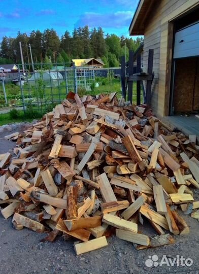 Дрова Ольха от 1 куба с доставкой в Выборге любого