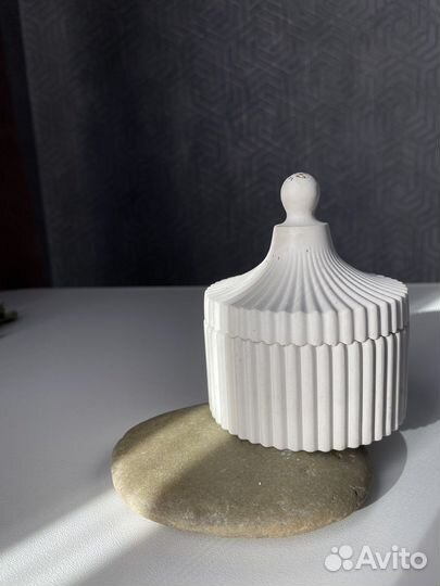 Гипсовая шкатулка