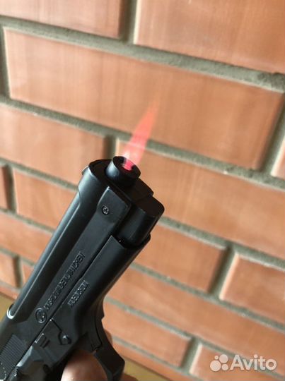 Зажигалка пистолет Кольт с кобурой (металл)