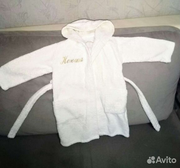 Детский махровый халатик