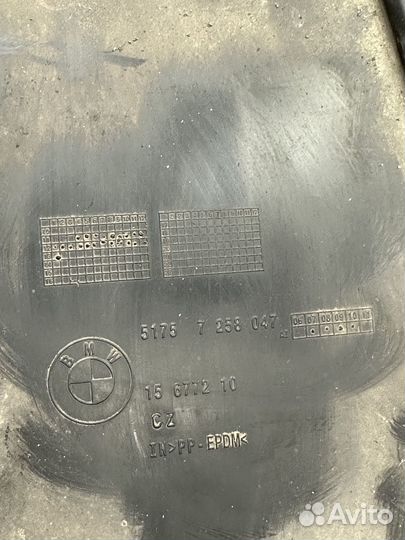 Защита днища задняя левая правая BMW F30