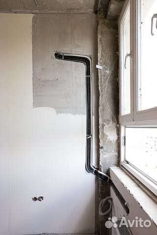 Установка кондиционеров (закладка трассы)