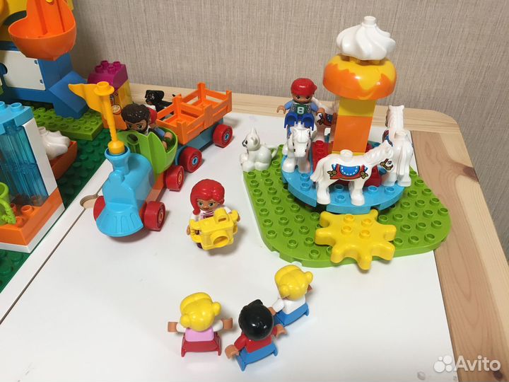 Lego duplo парк развлечений