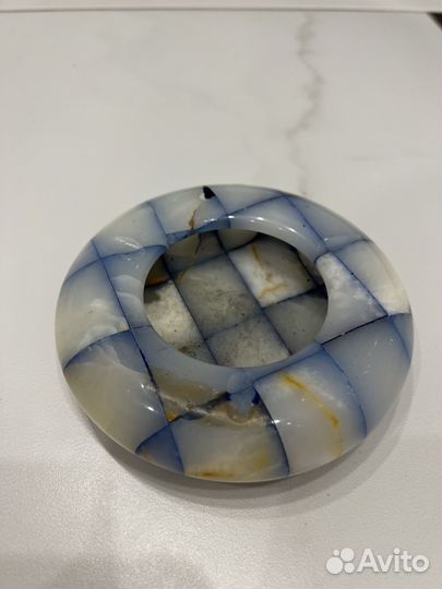 Пепельница из камня винтажная