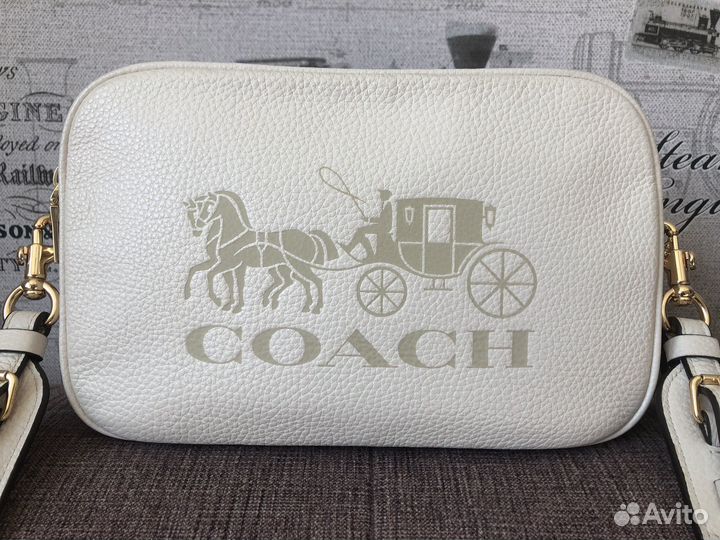 Сумка Coach Jes Jamie Camera Bag кожа оригинал