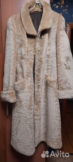 Мутоновая шуба 56 размер