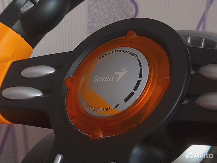 Руль с педалями Genius speed wheel 3 MT