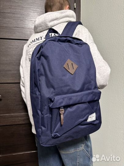 Новый рюкзак Herschel Heritage Синий 21L оригинал