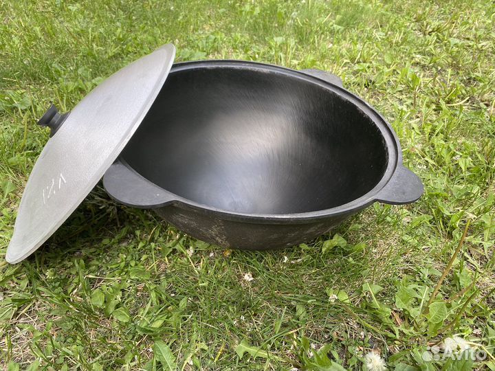Казан чугунный 12 литров