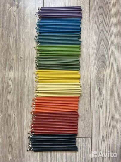 Часовые свечи, церковные свечи