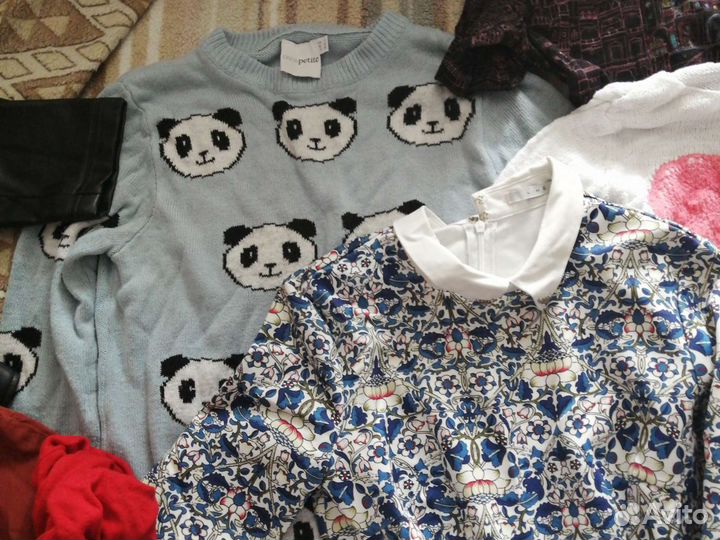 Одежда пакетом на размер XS Zara, ASOS petit, lime