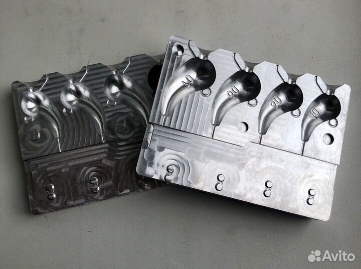 Формы для литья грузил чпу