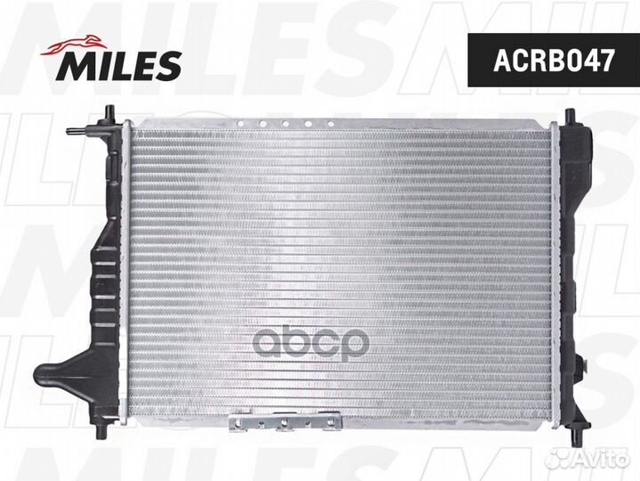 Радиатор, охлаждение двигателя acrb047 Miles