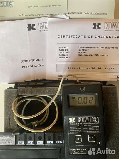 Денситометр Kowotest Densorapid A