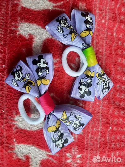 Резинки бантики для волос