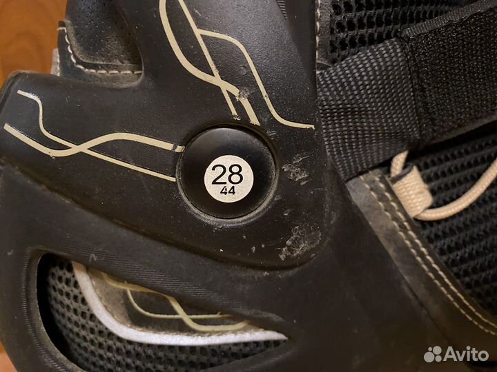Мужские ролики 43 размер, бу