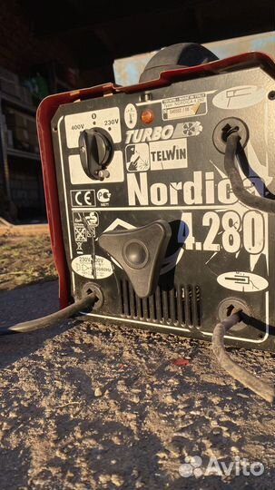 Сварочный аппарат Telwin nordica 4.280 turbo