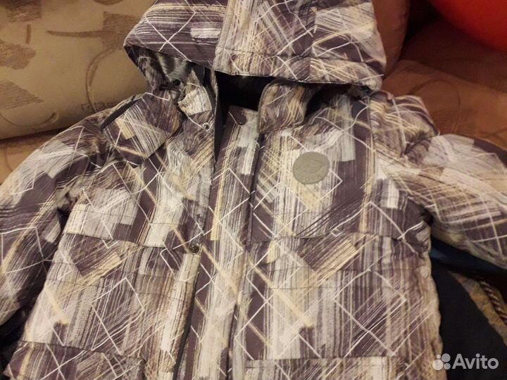 Куртка зимняя для мальчика 116-122