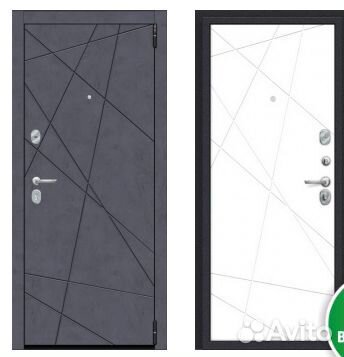 Дверь входная Графит