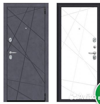 Дверь входная Графит