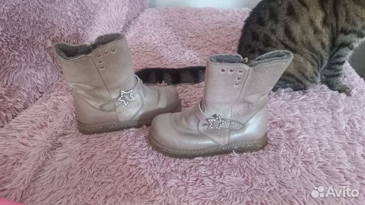 Ботинки зимние для девочки 29