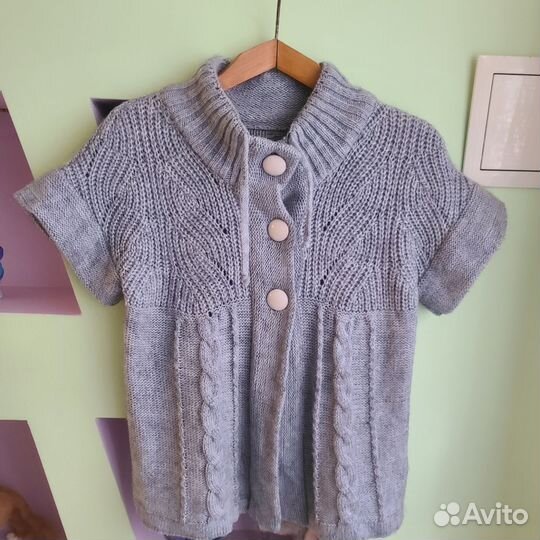 Жилет вязаный женский 44