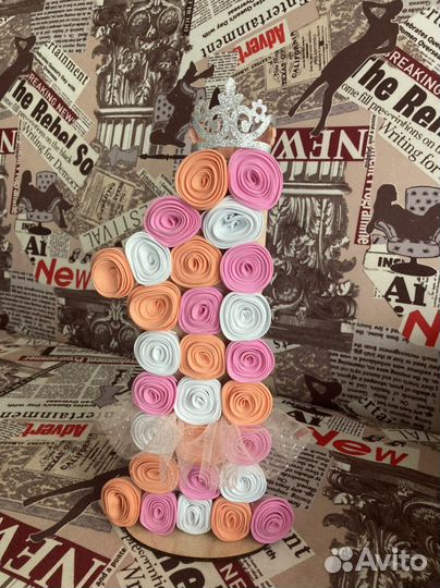 Цифра 1 на годик