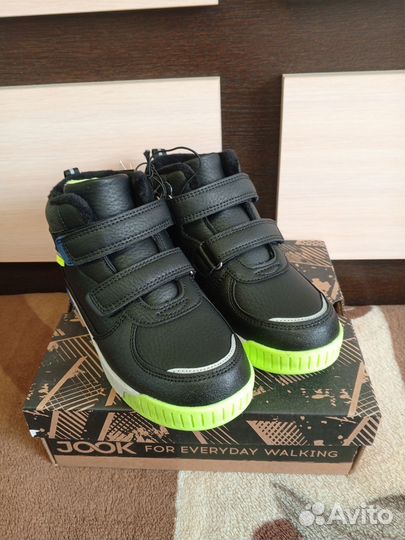 Новые jook 32р-р демисезонные ботинки