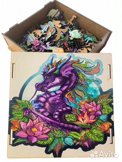 Деревянные пазлы, корпоративный подарок