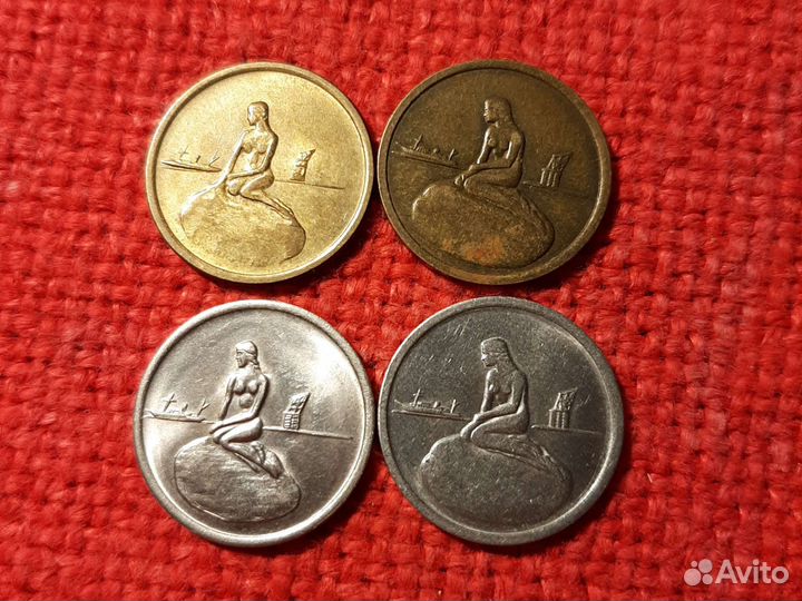 Жетоны /Копенгаген речной трамвай/ 4Типа