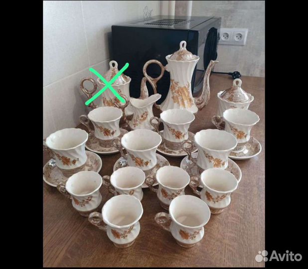 Чайно кофейный сервиз