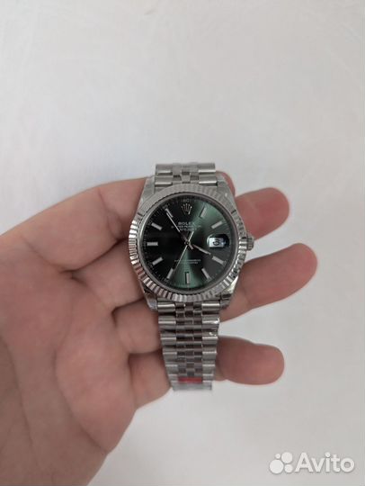 Rolex datejust 41 mm vsf mint green