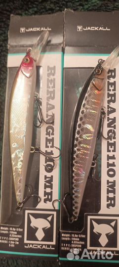 Японские воблеры rerange 110 MR