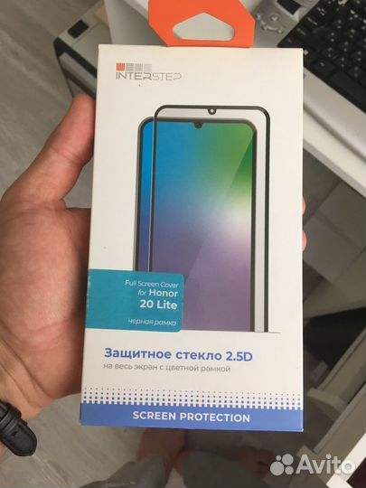 Брони стекло на honor 20 lite