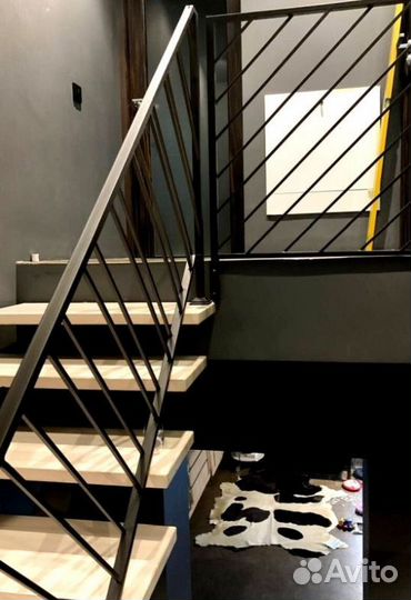 Лестницы с поворотом под ключ