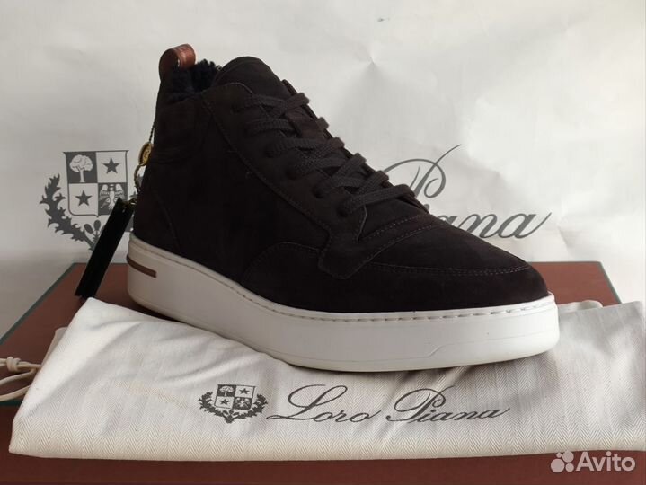 Кеды Loro Piana Newport Мех.Р.42,43,44.Новые Ориг