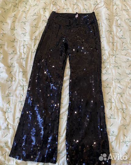 Брюки с паетками Karen Millen