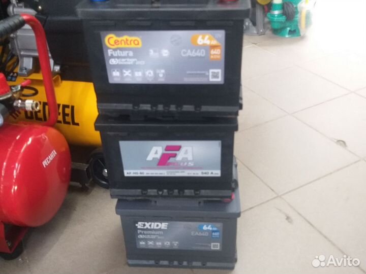 Аккумулятор автомобильный 64 ач
