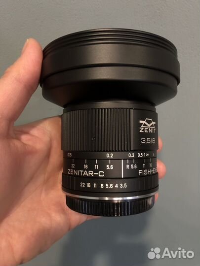 Объектив Zenitar-N 3,5/8 Fish-Eye