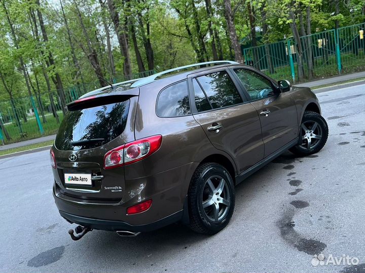 Hyundai Santa Fe 2.4 AT, 2010, 200 000 км