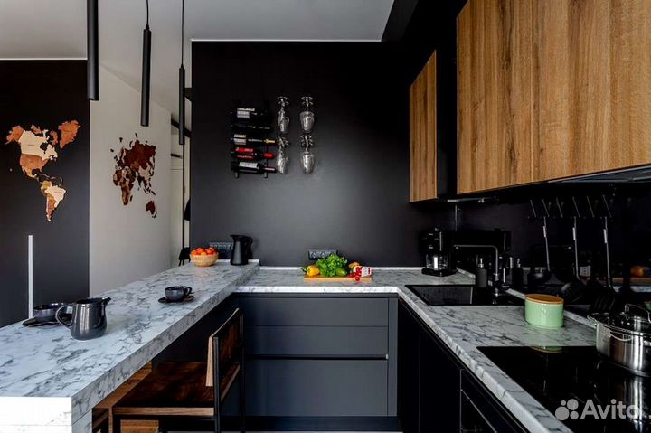 Кухня на заказ по индивидуальным размерам