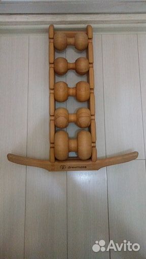 Массажер для спины деревянный