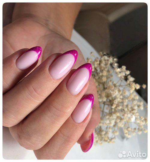 Маникюр + гель лак, наращивание, педикюр